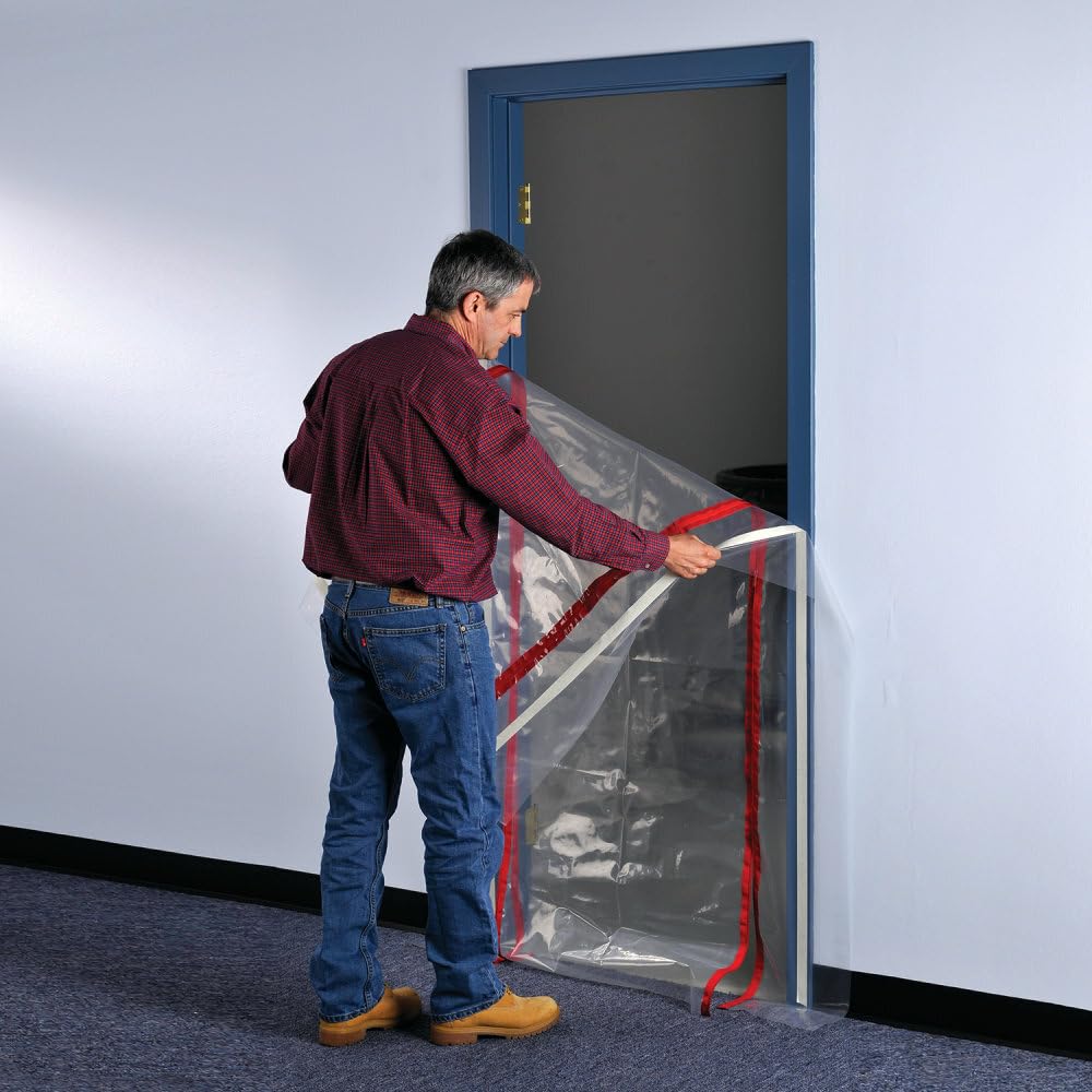 ZIPWALL ZDS - PK6 ZipDoor Dust Containment Standard Door Kit, 6